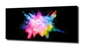 obraz na szkle Abstrakcja wybuch 25 