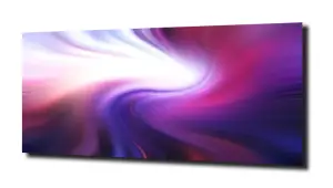 obraz na szkle Abstrakcja fiolet 60 