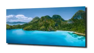 obraz na szkle Plaża ocean tropiki 