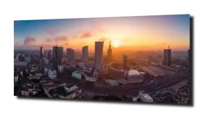 obraz na szkle Miasto z lotu ptaka 