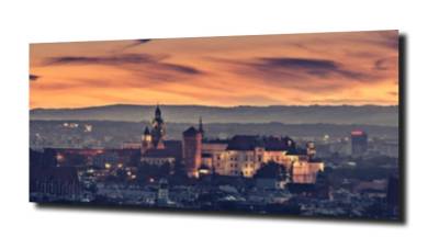 obraz na szkle Kraków stare miasto 