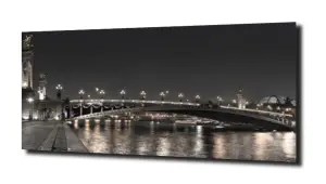 obraz na szkle Most Aleksandra III 