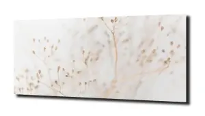 obraz na szkle Trawa na białym tle 