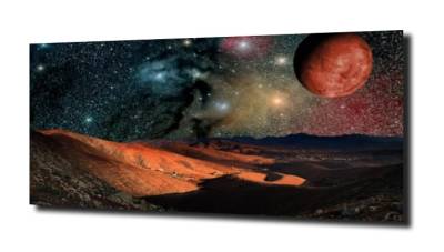 obraz na szkle Planeta Mars kosmos 