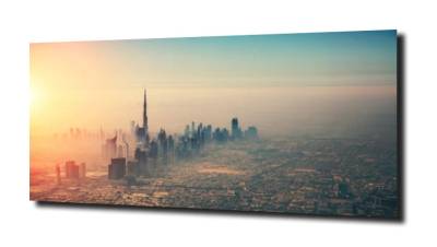 obraz na szkle Dubaj z lotu ptaka 