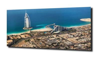 obraz na szkle Hotel Burj Al Arab 