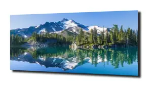 obraz na szkle Krajobraz górski 