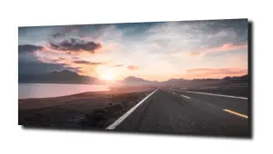 obraz na szkle Trasa do słońca 