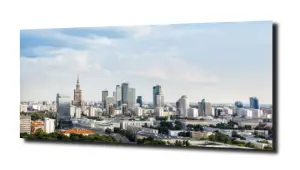obraz na szkle Piękna Warszawa 