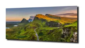 obraz na szkle Zielone wzgórza 