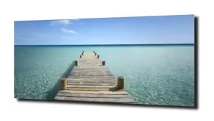 obraz na szkle Błękitny ocean 