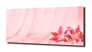 obraz na szkle Lilie wodne 50 