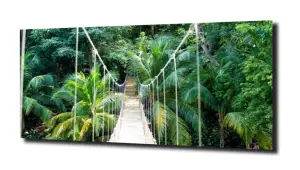 obraz panel szklany Liście 7 