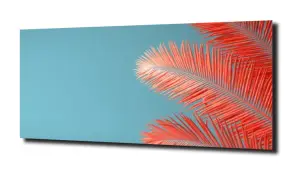 obraz na szkle Liście 66 