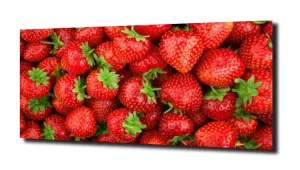 obraz na szkle Truskawki 
