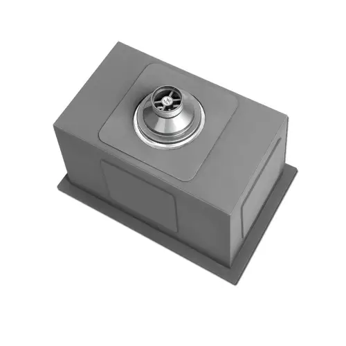 Zlewozmywak Kuchenny Pojedynczy Czarny Seria X89 zdjęcie nr 8