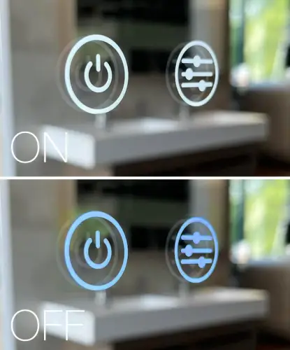 110cm Lustro Okrągłe LED bez ramki - dotykowy włącznik i regulacja światła.jpg