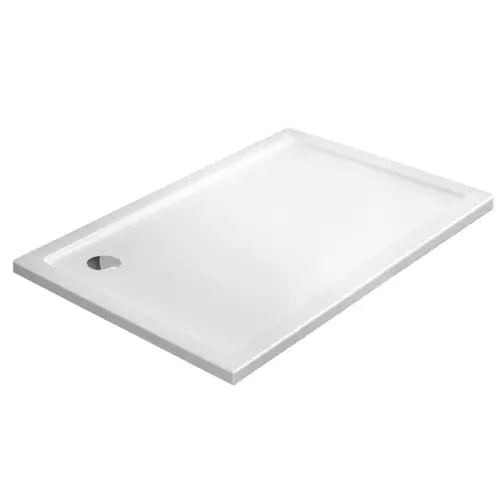 SAN - Prostokątny brodzik prysznicowy akrylowy niski slim zdjęcie nr 2