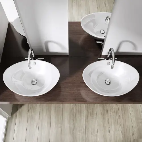Umywalka Nablatowa Ceramiczna C 818 zdjęcie nr 5