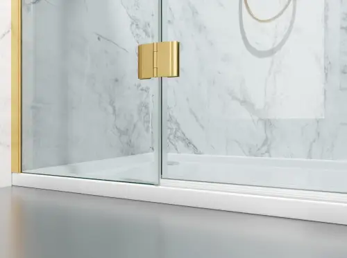 drzwi prysznicowe uchylne d8000d transparentne złoto szczotkowane domarket (4).jpg