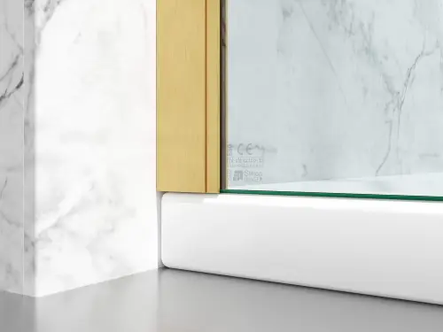 drzwi prysznicowe uchylne d8000d transparentne złoto szczotkowane domarket (3).jpg