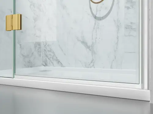 drzwi prysznicowe uchylne d8000d transparentne złoto szczotkowane domarket (6).jpg