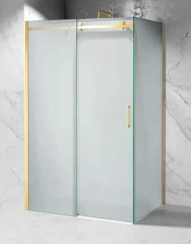 kabina prysznicowa-przesuwna mrozona C20 zloto szczotkowane Domarket (4).jpg