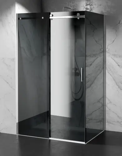 kabina prysznicowa-przesuwna grafitowa przyciemniana C20 chrom szczotkowany Domarket (5).jpg