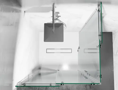 kabina prysznicowa przesuwna dwustronnie transparentna U20 chrom polysk domarket (7).jpg