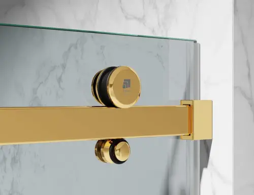 kabina prysznicowa przesuwna dwustronnie transparentna U20 zloty polysk domarket (2).jpg