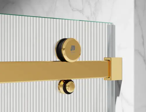 kabina prysznicowa przesuwna ryflowana C20 zloty polysk domarket (2).jpg