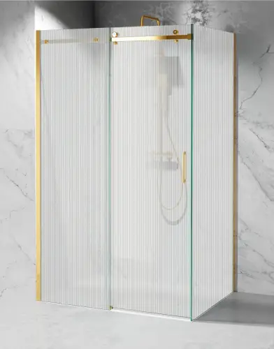 kabina prysznicowa przesuwna ryflowana C20 zloto szczotkowane domarket (1).jpg