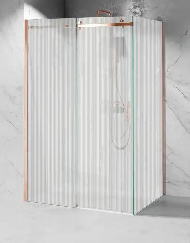 kabina prysznicowa przesuwna ryflowana C20 zloto rozowe domarket (1).jpg