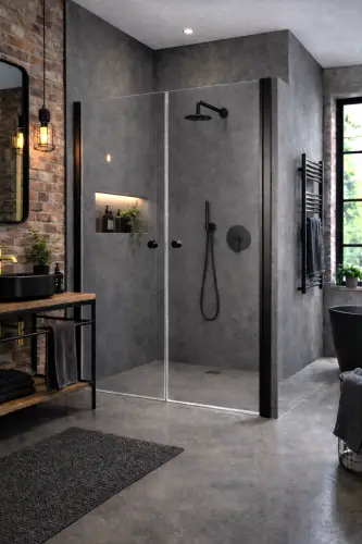 czarny mat transparentne