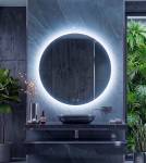 80cm Lustro Okrągłe LED