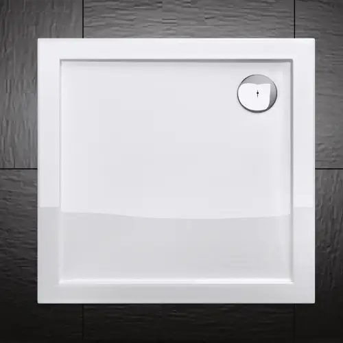 SAN - Kwadratowy brodzik prysznicowy niski slim foto nr 2