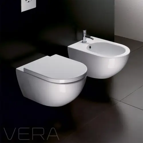 Misa WC oraz bidet Swiss Liniger Clarisa z serii Rimless