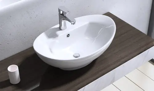 Umywalka Nablatowa Ceramiczna C 302 zdjęcie nr 2