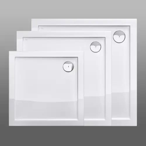 SAN - Kwadratowy brodzik prysznicowy niski slim foto nr 3